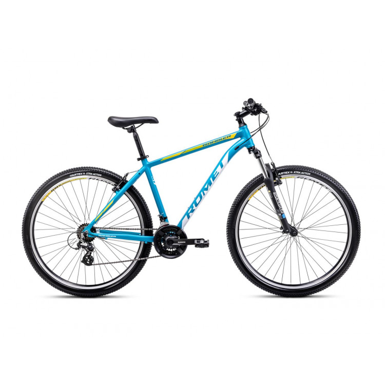 Horský bicykel ROMET RAMBLER R9.1 2024 M Modro-bielo-žltá